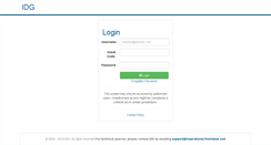 Desktop Screenshot of idg-surveys.com